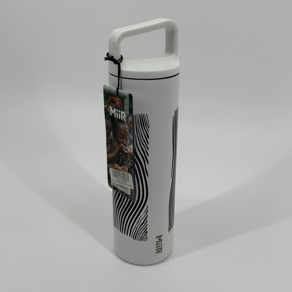 Starbucks MIIR Africa Zebra Stainless Steel Tumbler Water Bottle 20 OZ Thermos - Picture 2 of 8